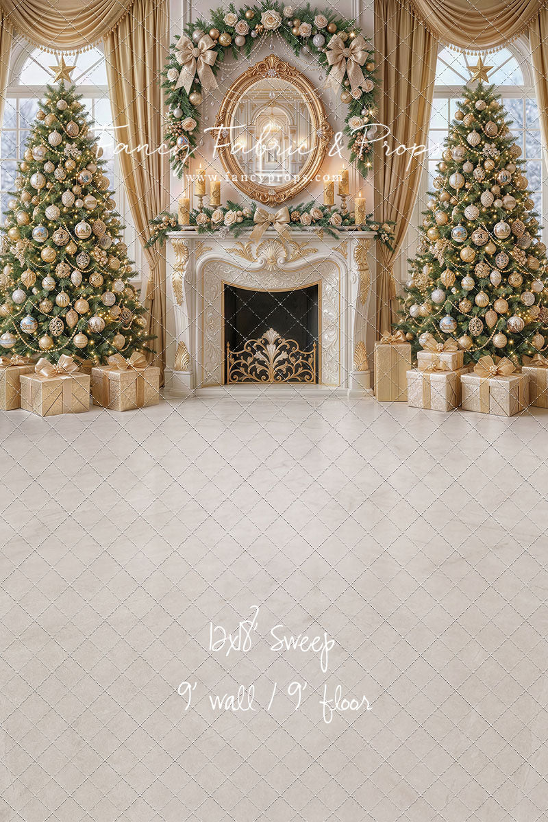 Elegant Ivory Parlor - with Sweep Option