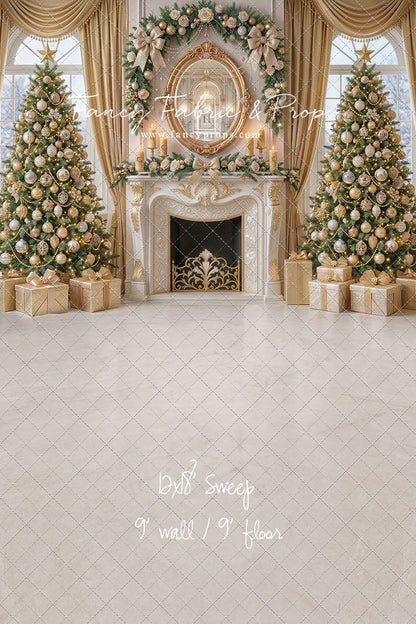 Elegant Ivory Parlor - with Sweep Option