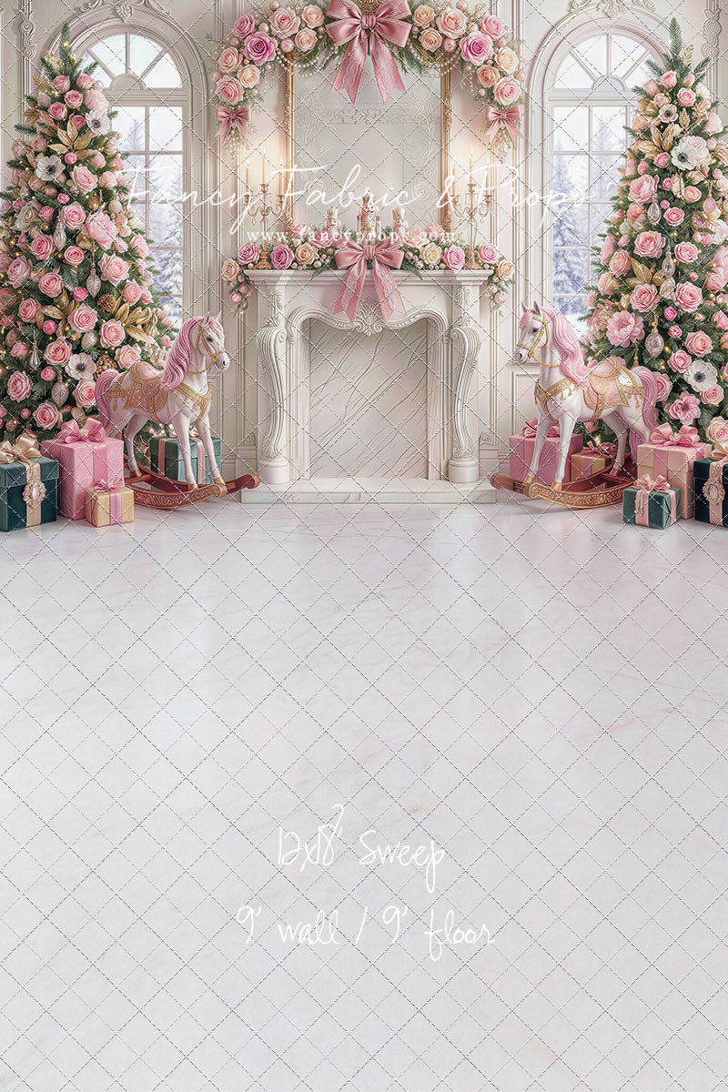 Enchanted Blush Christmas - with Sweep Option