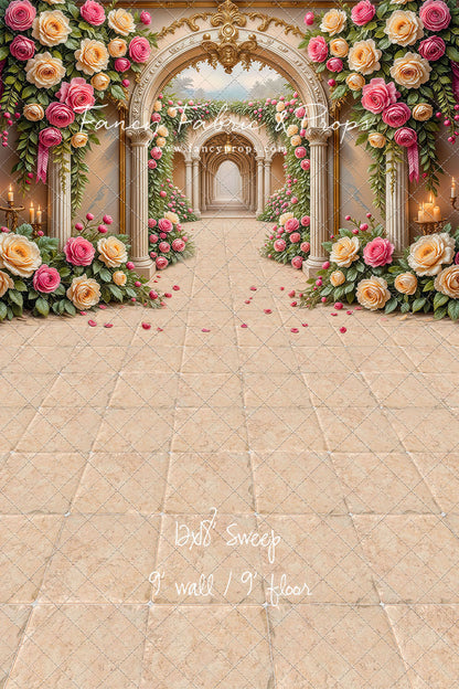 Enchanted Rose Corridor - With Sweep Option