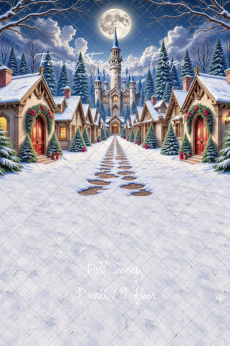 Enchanted Snowfall Lane - with Sweep Option