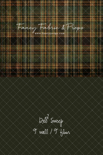 Evergreen Flannel - With Sweep Option