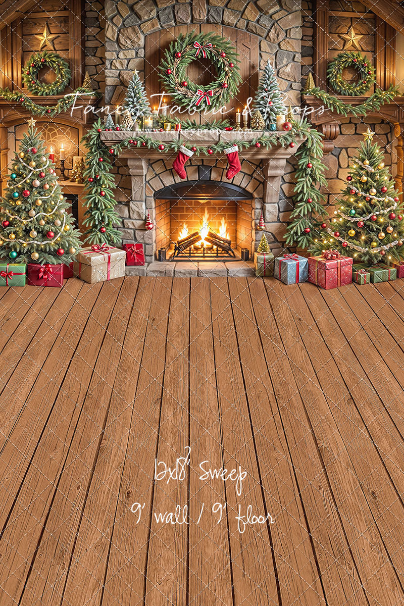 Fireside Christmas Magic - with Sweep Option
