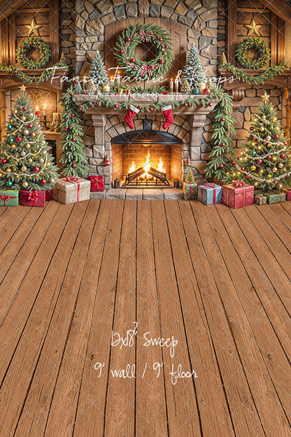 Fireside Christmas Magic - with Sweep Option
