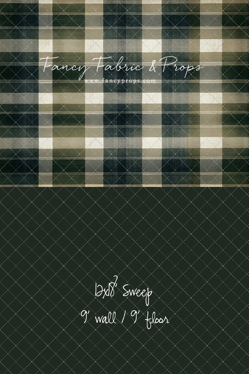 Forest Lodge Plaid - With Sweep Option