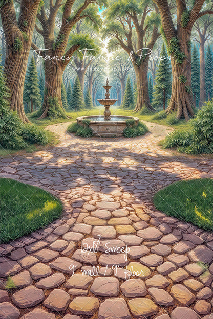 Fountain of the Enchanted Grove - With Sweep Option