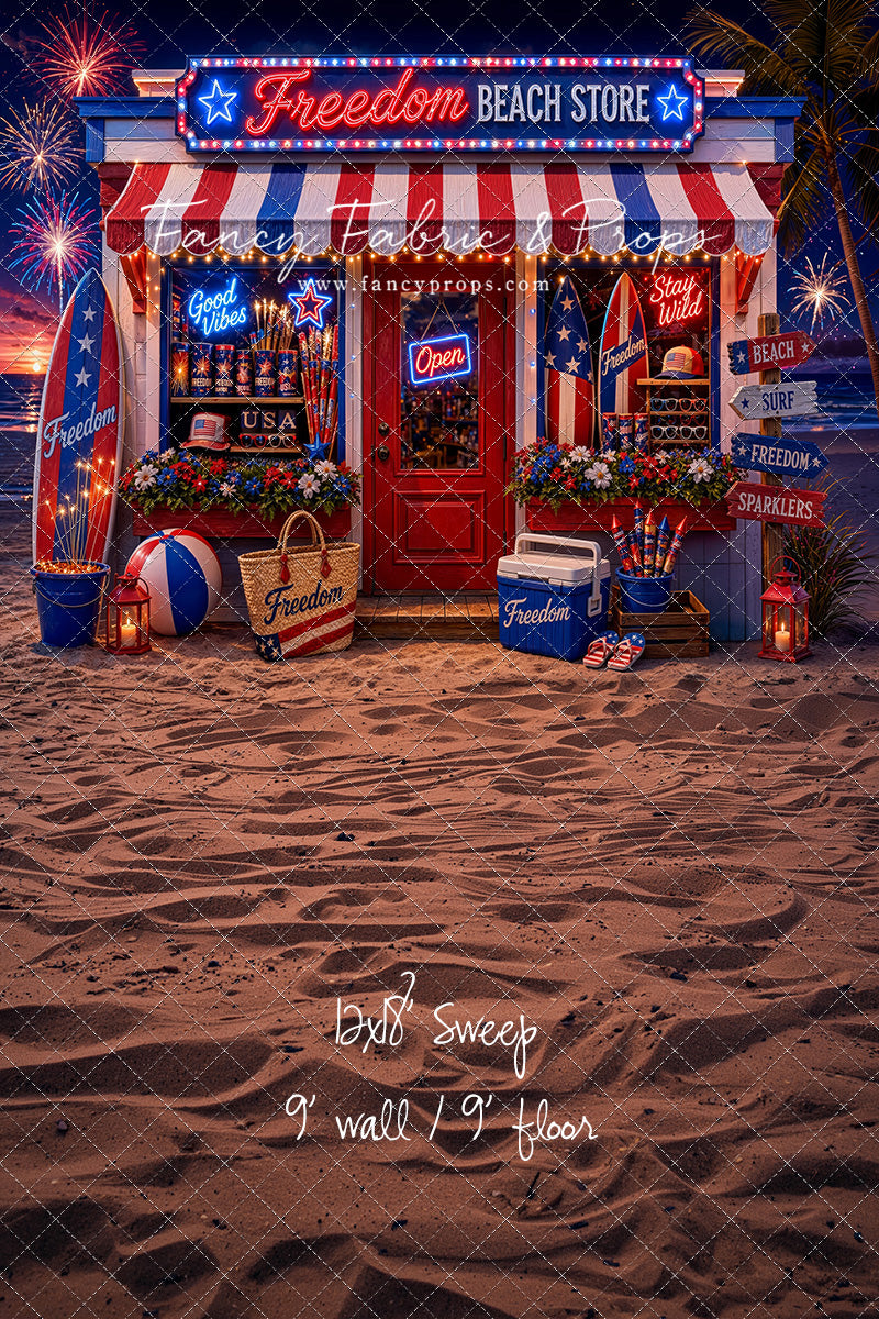 Freedom Beach Store - With Sweep Option