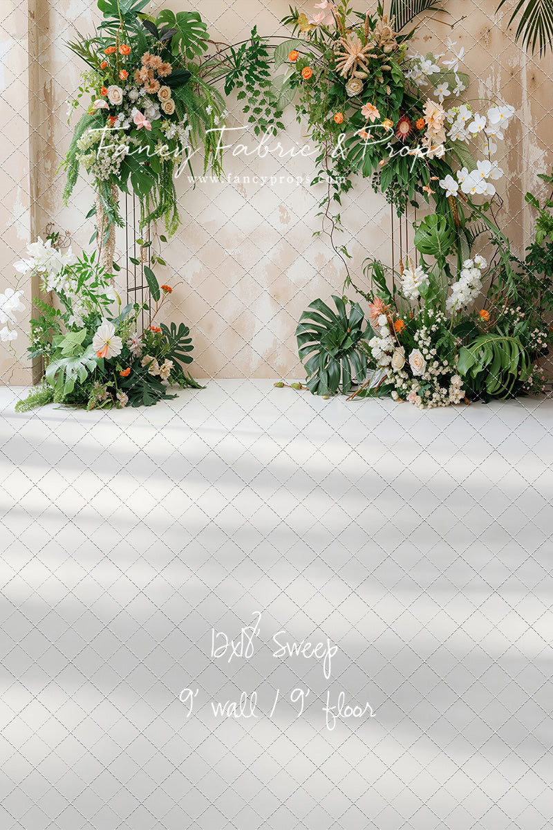 Garden Arch In Bloom - With Sweep Option