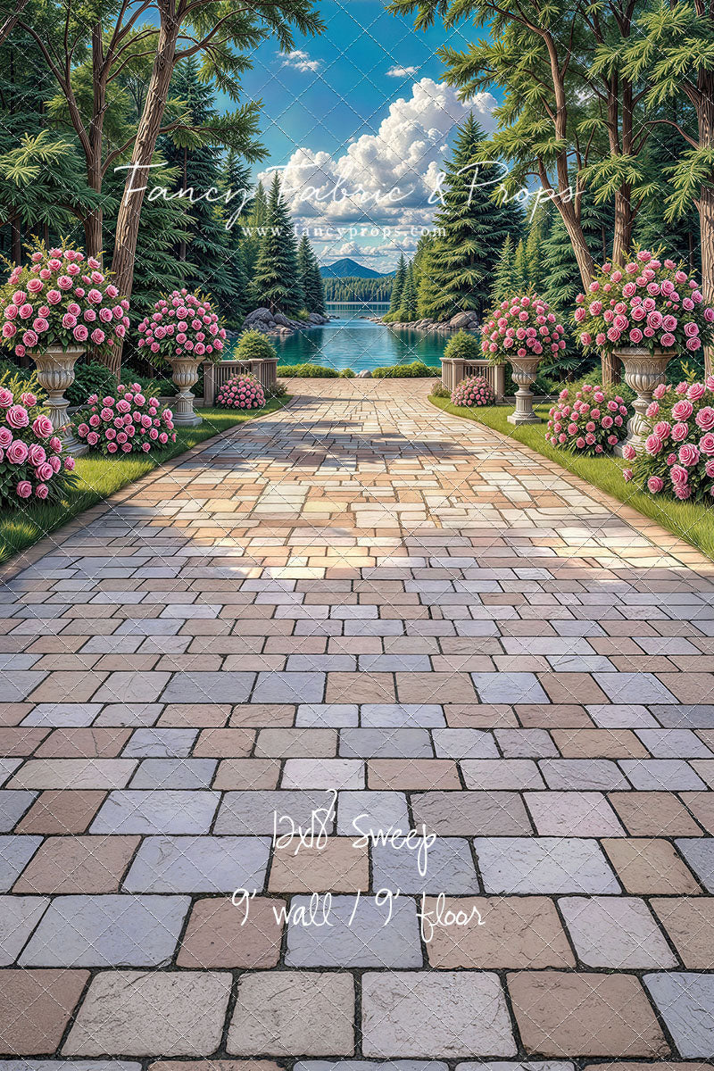 Garden By The Blue Lake - With Sweep Option