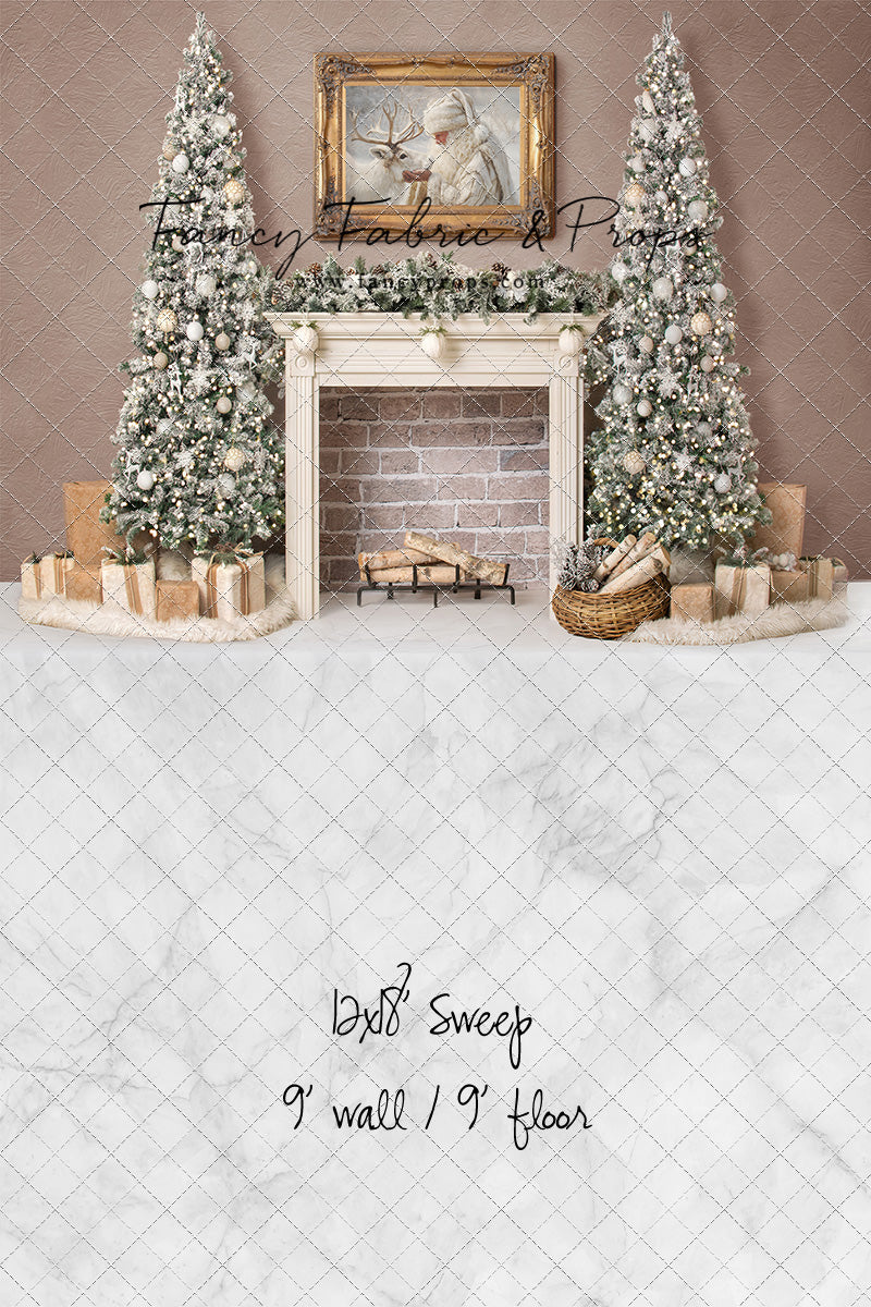 Gilded Golden Santa Room - with Sweep Option