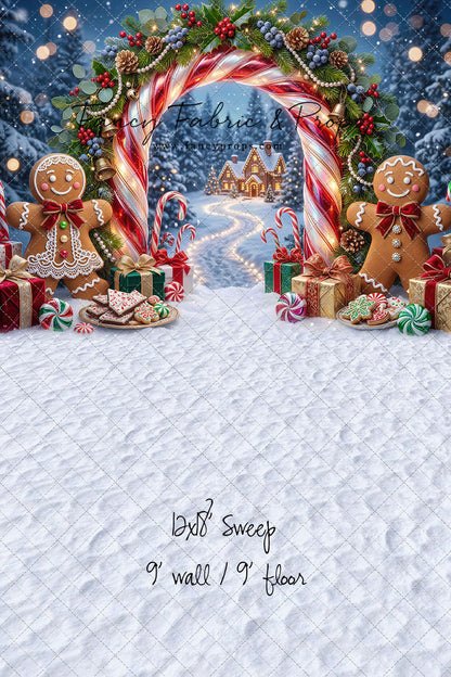 Gingerbread Welcome - With Sweep Option