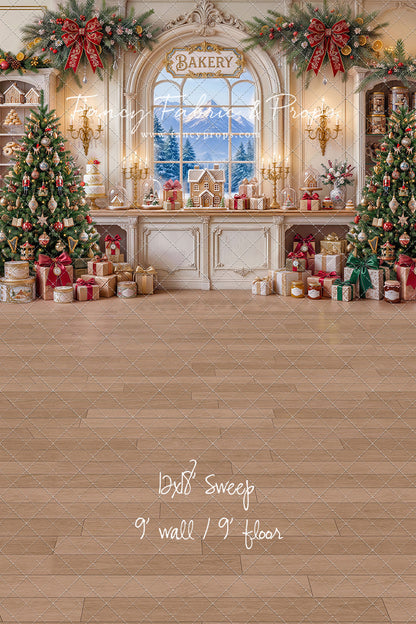 Gingerbread Wishes Bakery - With Sweep Option