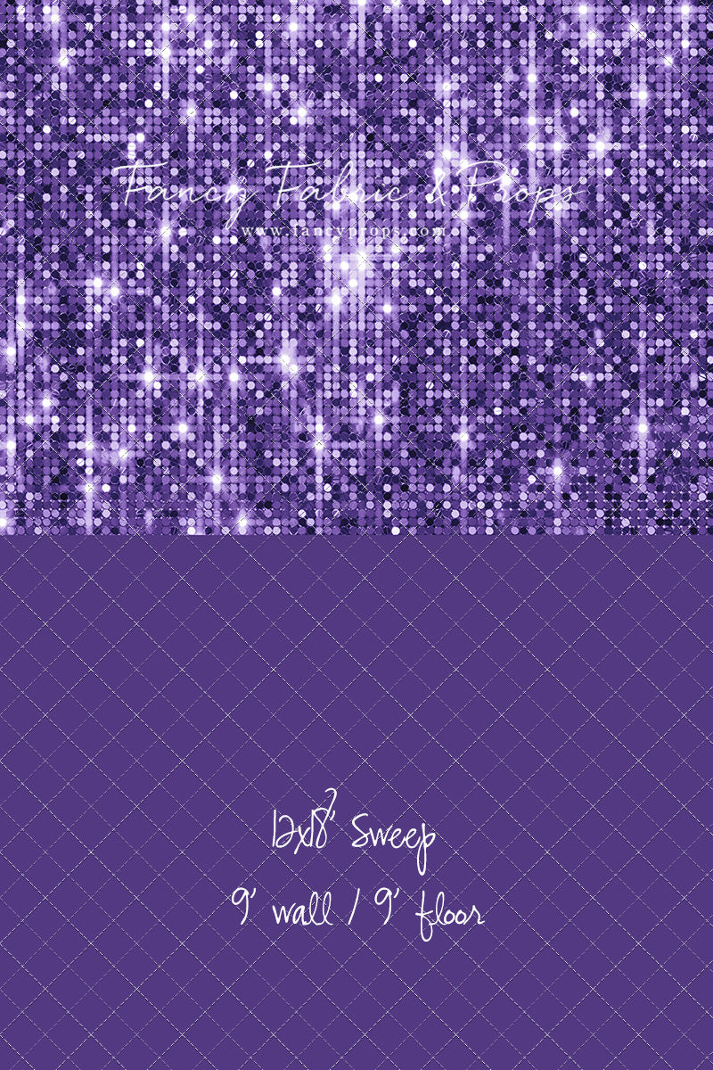 Glimmer Grape - With Solid Floor Sweep Option