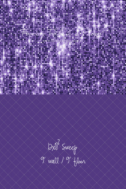 Glimmer Grape - With Solid Floor Sweep Option