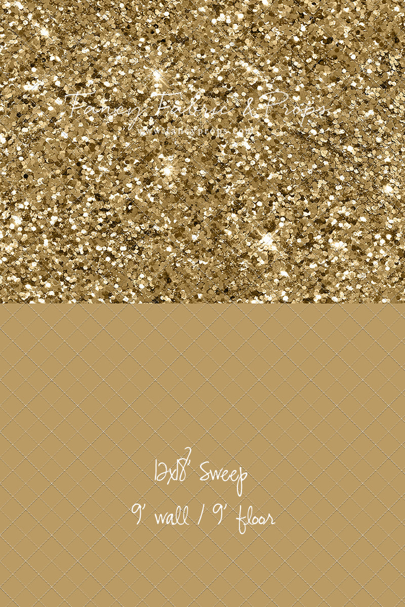 Glittering Gold Rush - With Sweep Option