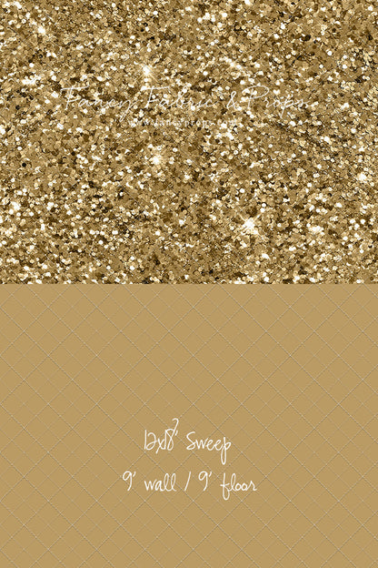 Glittering Gold Rush - With Sweep Option