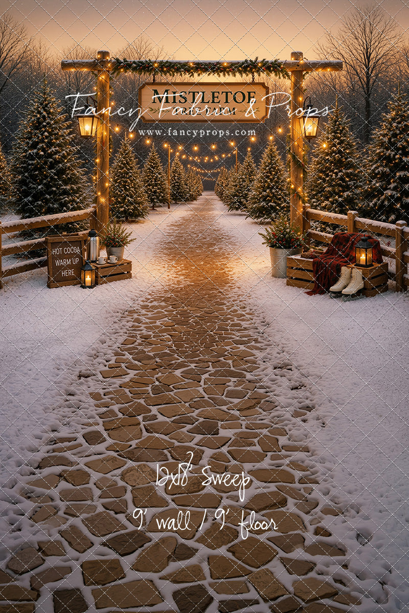 Golden Glow Christmas Farm - with Sweep Option