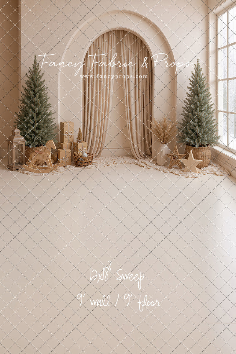 Golden Noel Arch - With Sweep Option