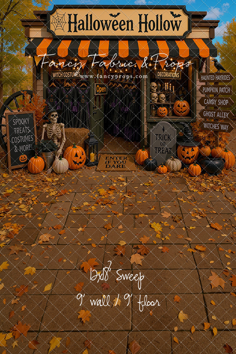 Halloween Hollow Shop - with Sweep Option