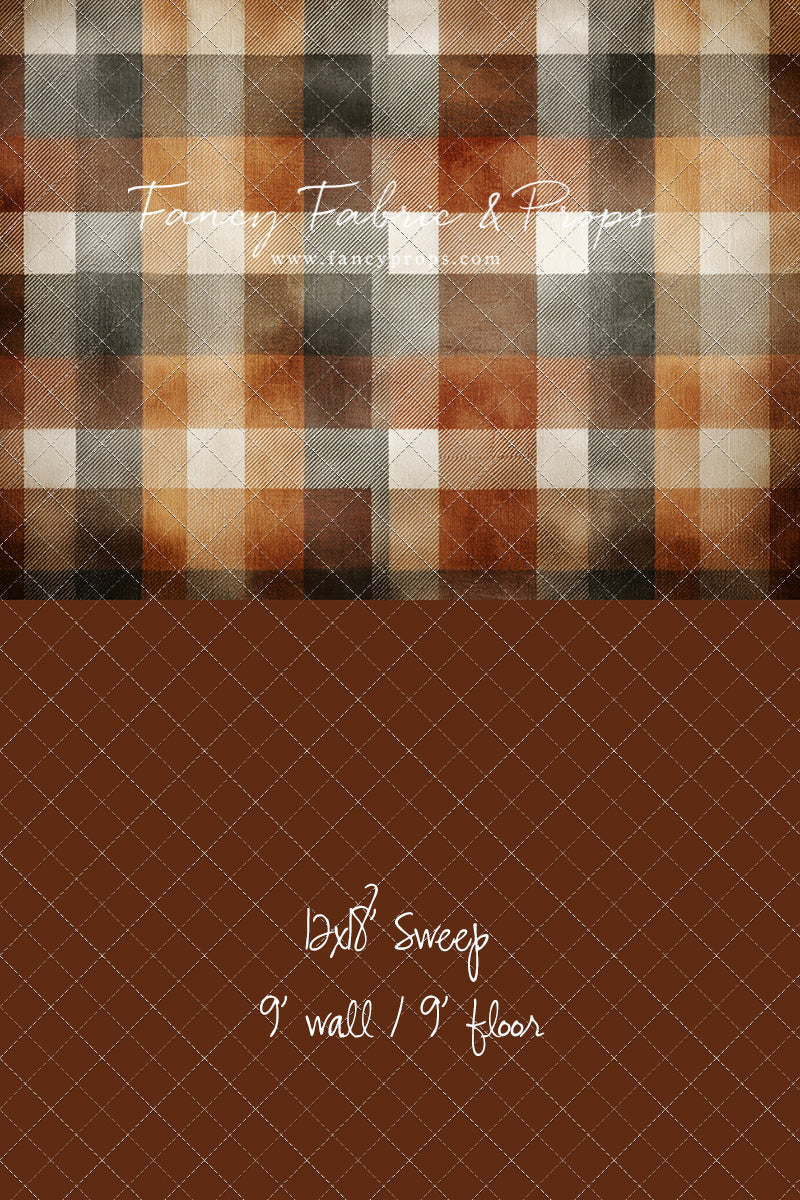 Harvest Plaid - With Sweep Option
