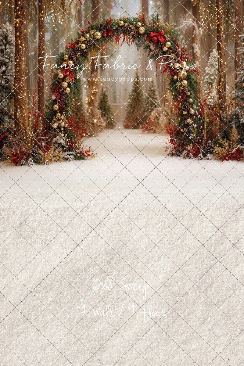 Holly & Pine Archway - With Sweep Option