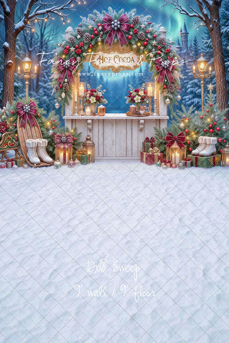 Hot Cocoa & Crimson - with Sweep Option