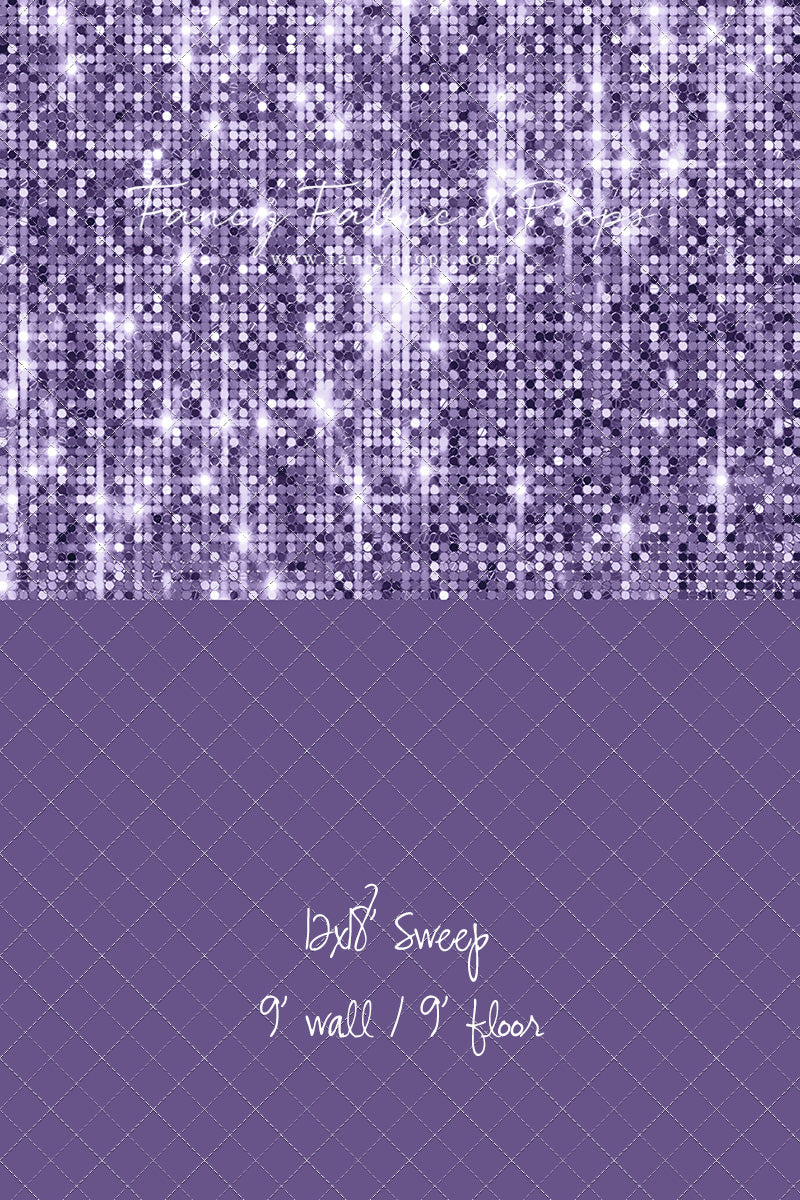 Lavender Lights - With Solid Floor Sweep Option