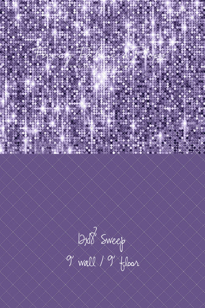 Lavender Lights - With Solid Floor Sweep Option