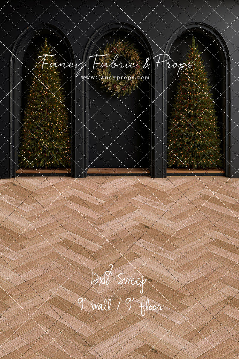 Matte Noir Holiday - with Sweep Option
