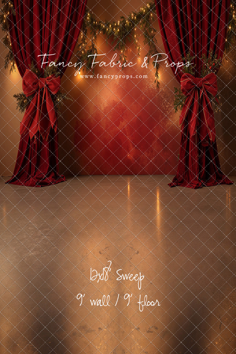 Merry Christmas Curtain Call - With Sweep Option