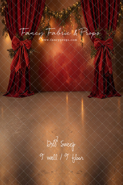 Merry Christmas Curtain Call - With Sweep Option