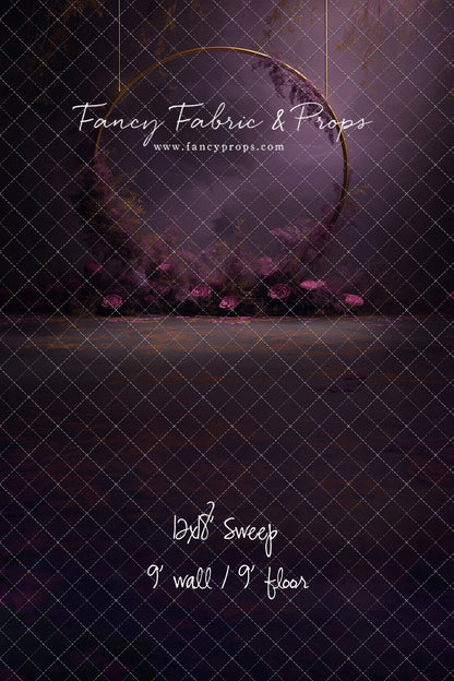 Moonlit Plum Petals - With Sweep Option