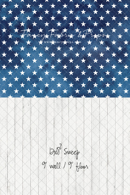 Navy Wishes - With Jacksonville Wood Floor Sweep Option