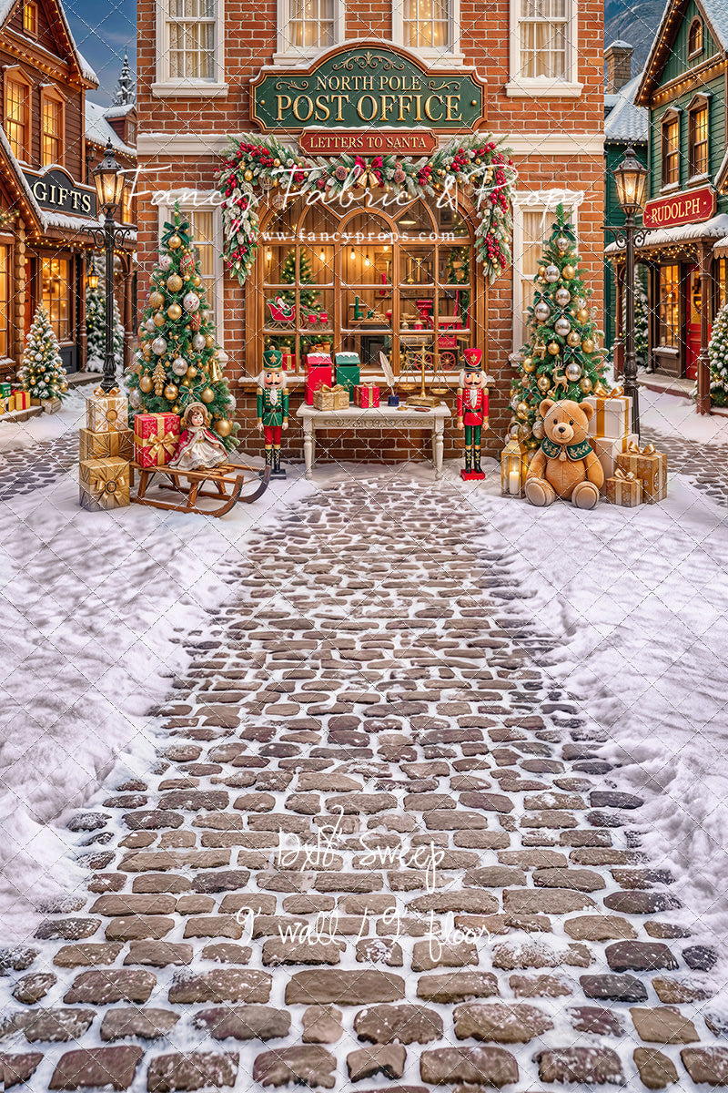 North Pole Post Office - with Sweep Option
