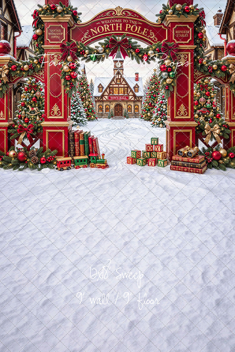 North Pole Town Hall - with Sweep Option