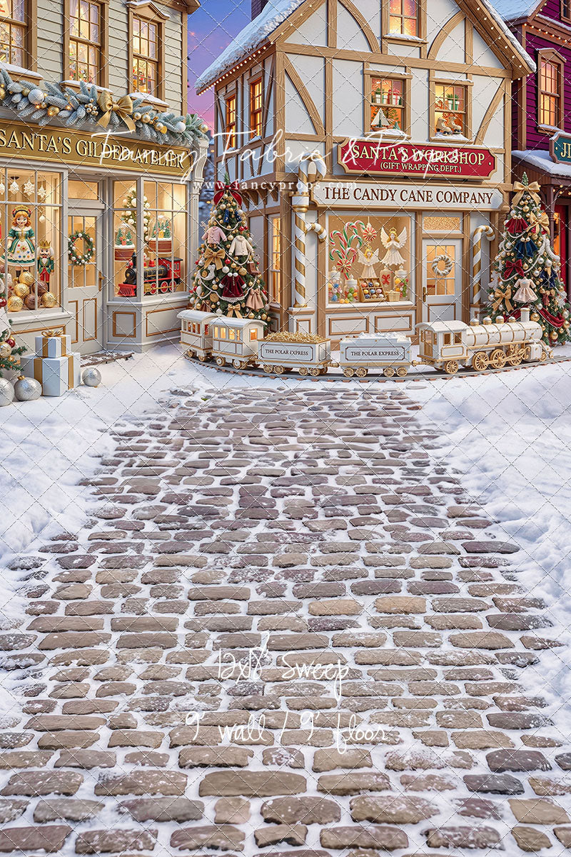North Pole Village  - with Sweep Option