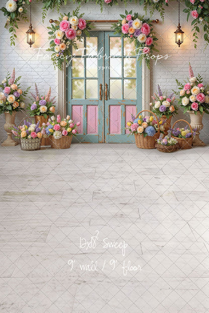 Pastel Garden Doors - With Sweep Option