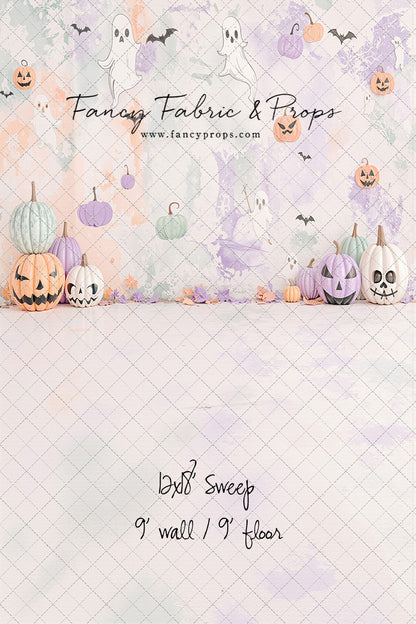 Pastel Pumpkin Parade - With Sweep Option
