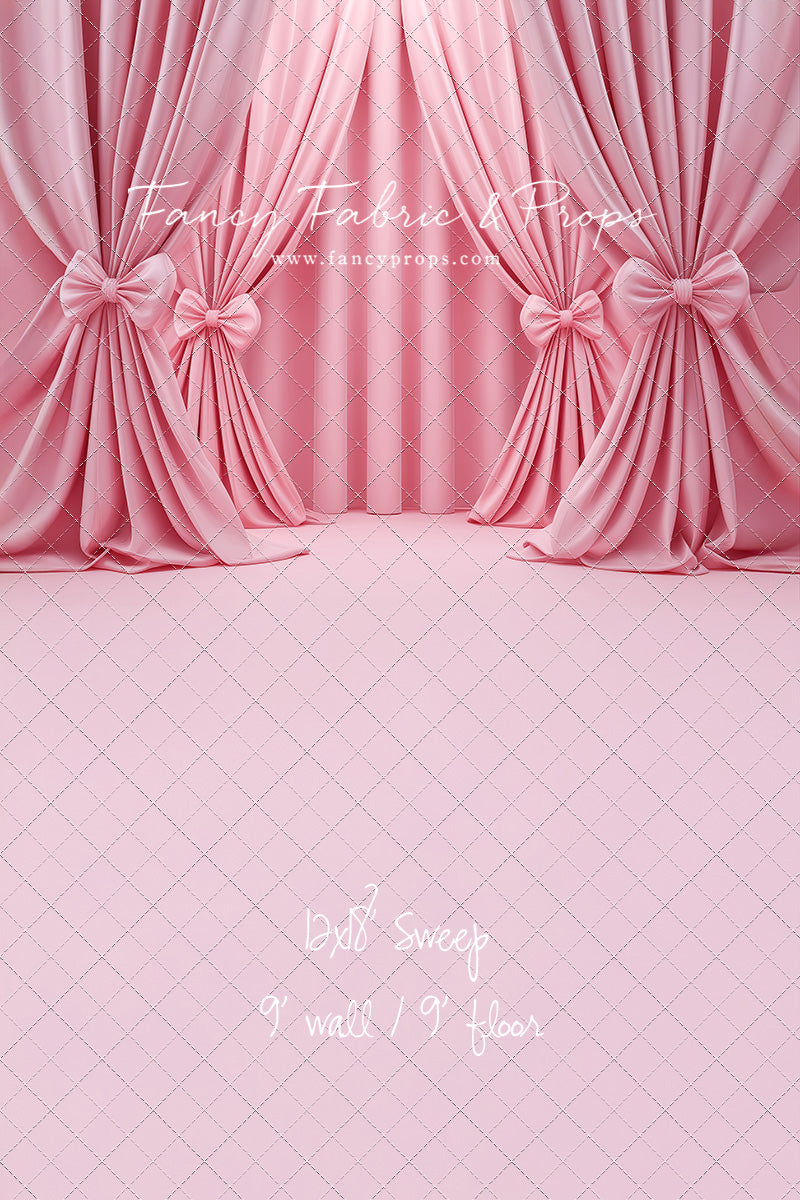 Pink Bow Drama - With Sweep Option