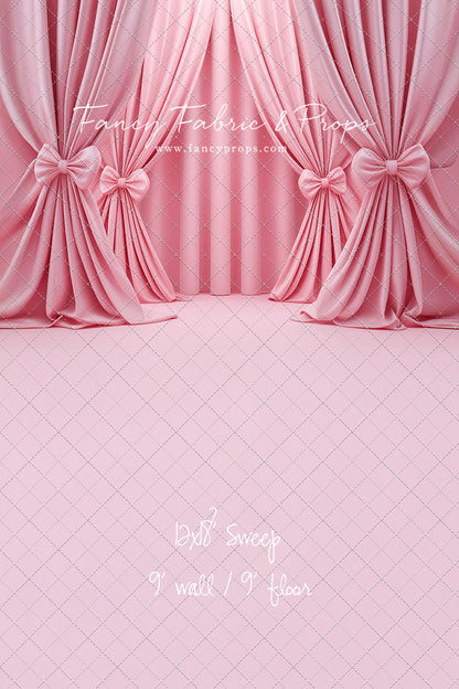 Pink Bow Drama - With Sweep Option