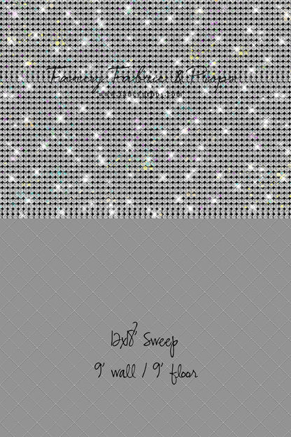 Prism Pop - With Solid Light Gray Floor Sweep Option