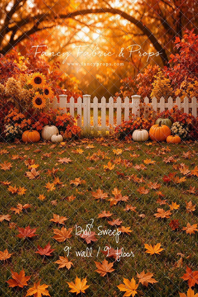 Pumpkin Patch Garden - With Sweep Option
