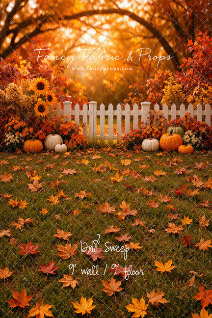 Pumpkin Patch Garden - With Sweep Option