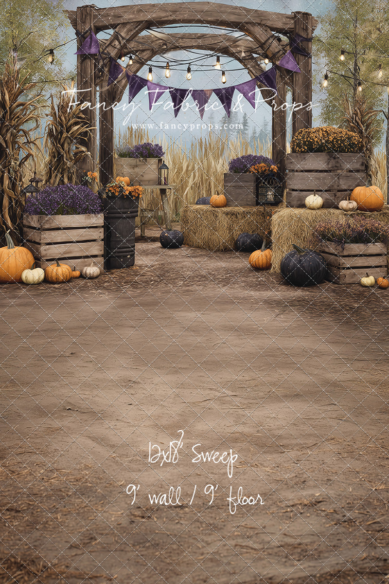 Pumpkin & Plum Harvest - with Sweep Option