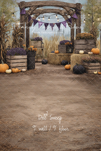 Pumpkin & Plum Harvest - with Sweep Option