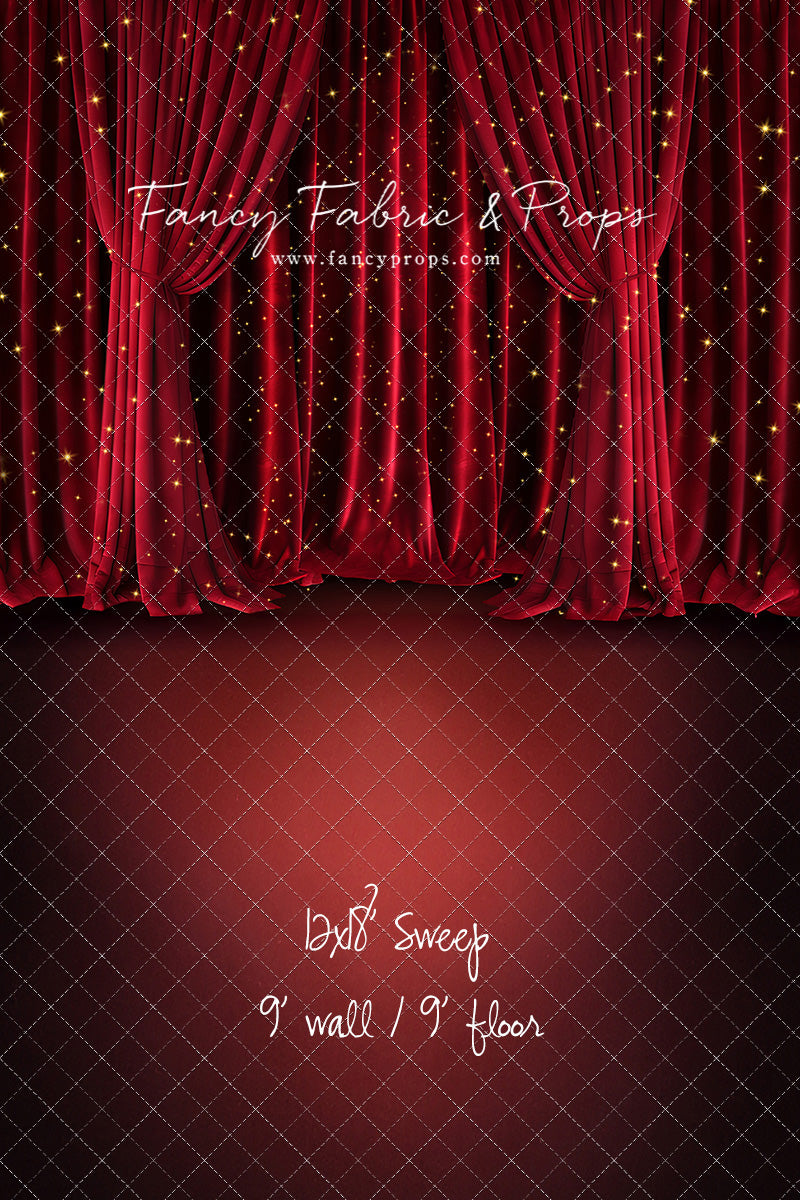 Red Carpet Glam - With Sweep Option