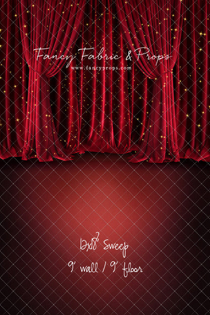 Red Carpet Glam - With Sweep Option