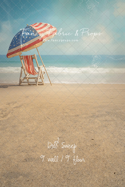 Red White & Beach - With Sweep Option