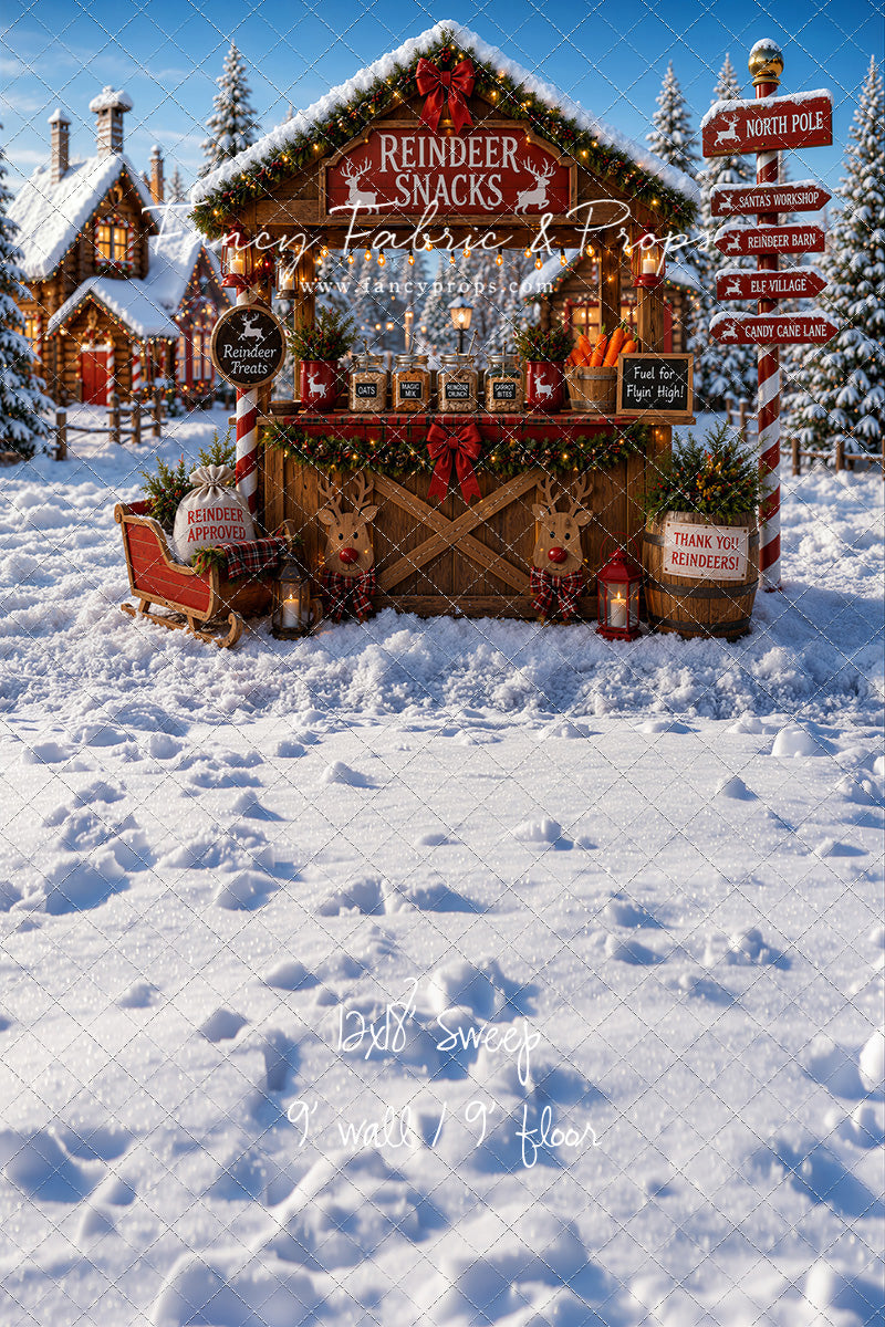 Reindeer Snacks- With Sweep Option