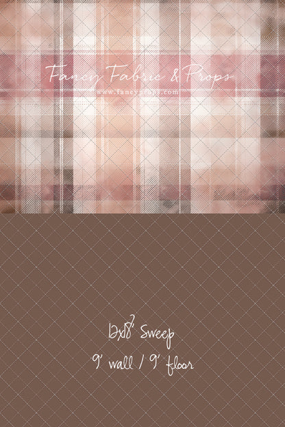 Rosewood Plaid - With Sweep Option